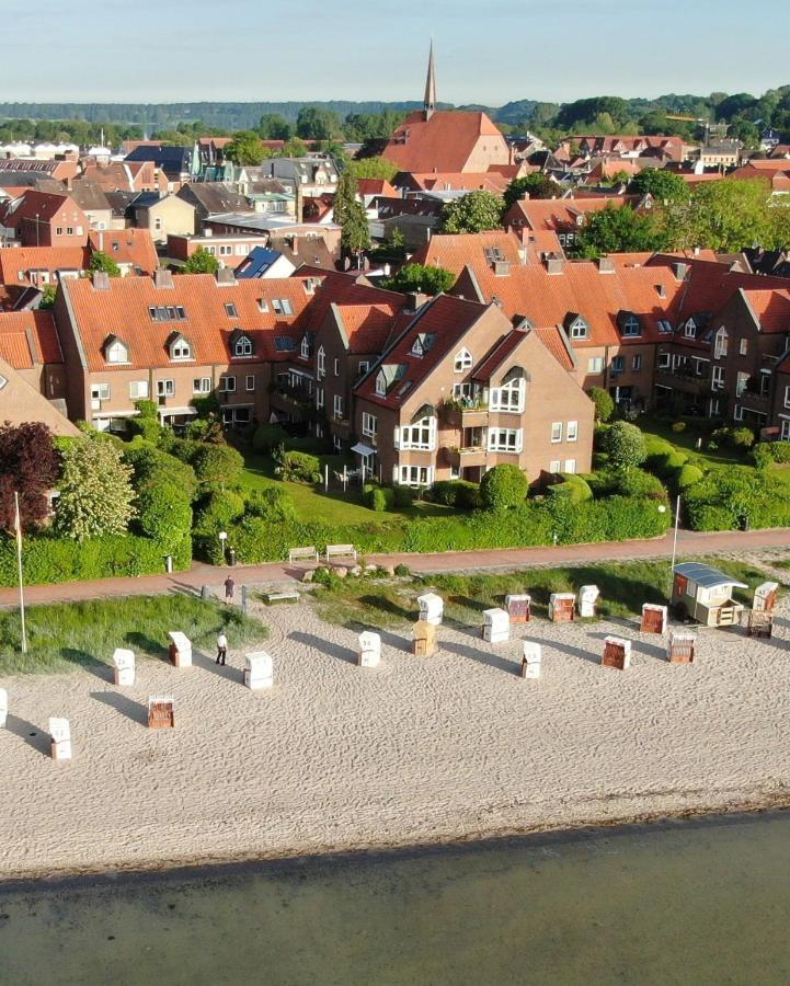 Ferienwohnung Strandhuepfer - Direkt Am Meer Eckernförde Eksteriør bilde